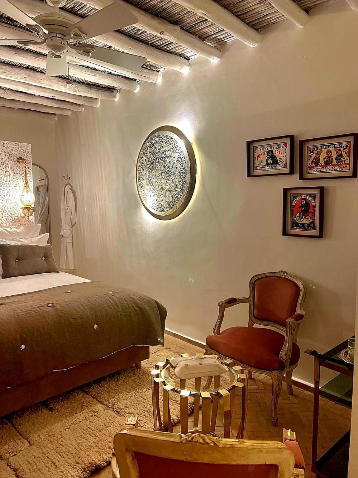 Le Singe Rose Hotel Marrakesh Exterior photo